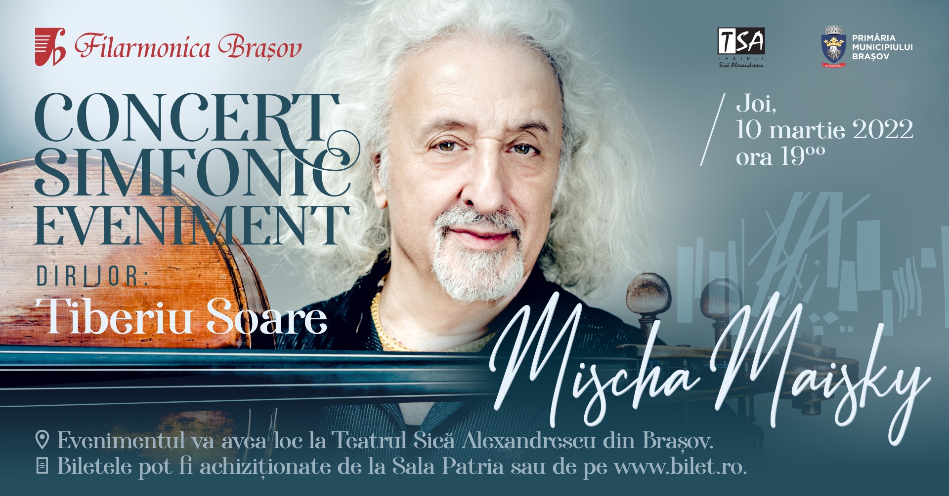 CONCERT SIMFONIC EVENIMENT | MISCHA MAISKY