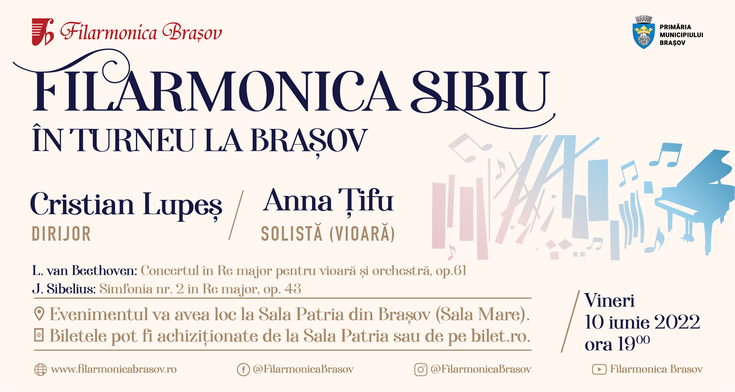 Filarmonica Sibiu în turneu la Brașov