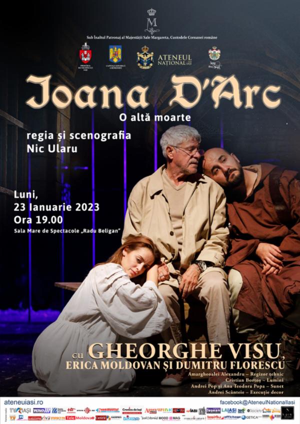 Ioana D'Arc - o alta moarte  | Regia Nic Ularu Sala Mare de Spectacole ,,Radu Beligan'' Ateneul din Iași