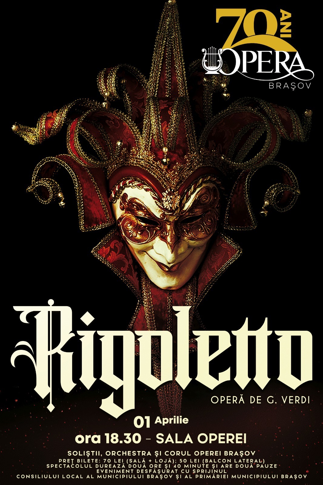 Bilete RIGOLETTO | Operă de G. Verdi | Opera | BILET.ro