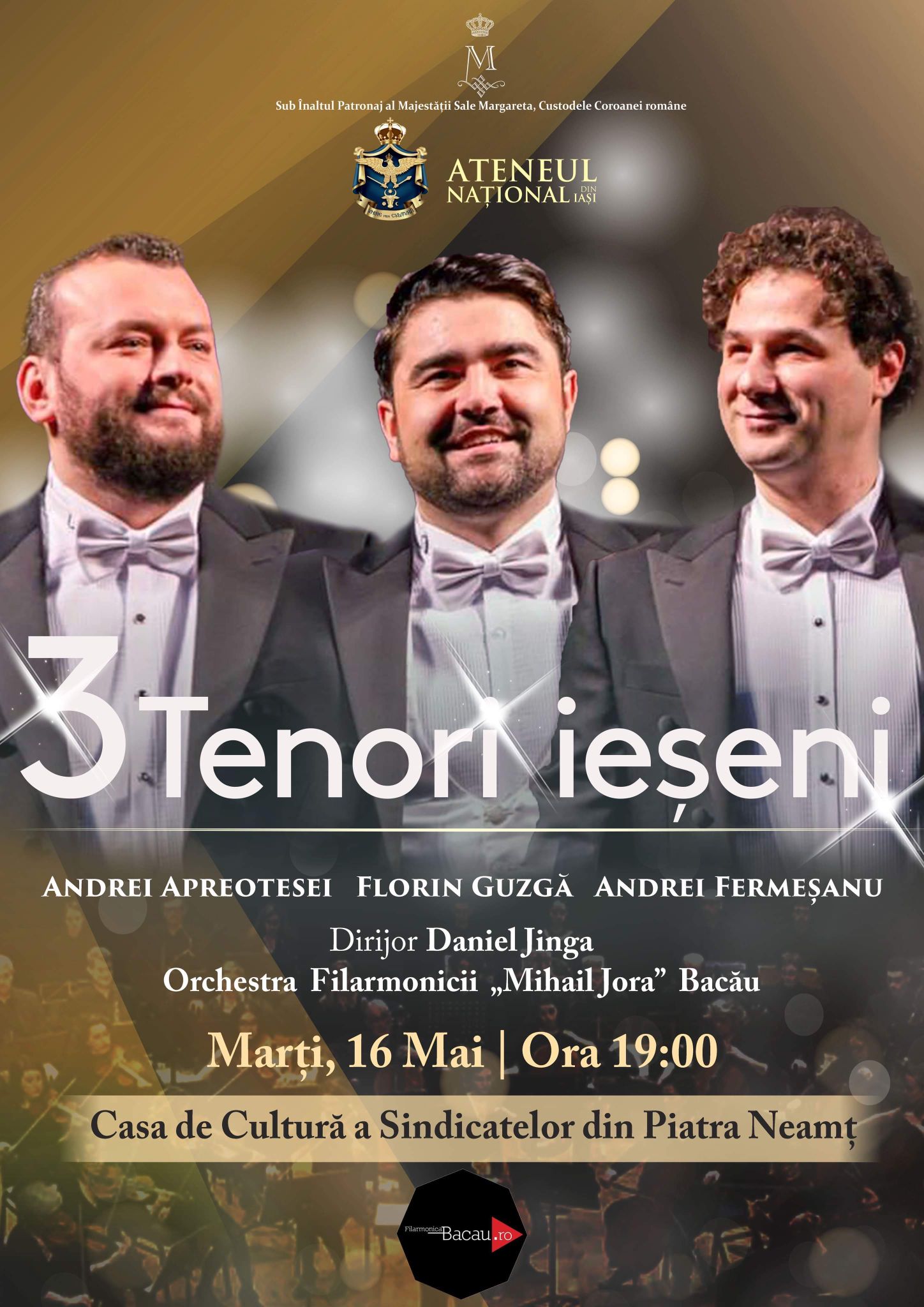 3 tenori ieșeni - Piatra Neamt