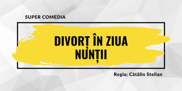 Divorț în ziua nunții Teatrul Rosu