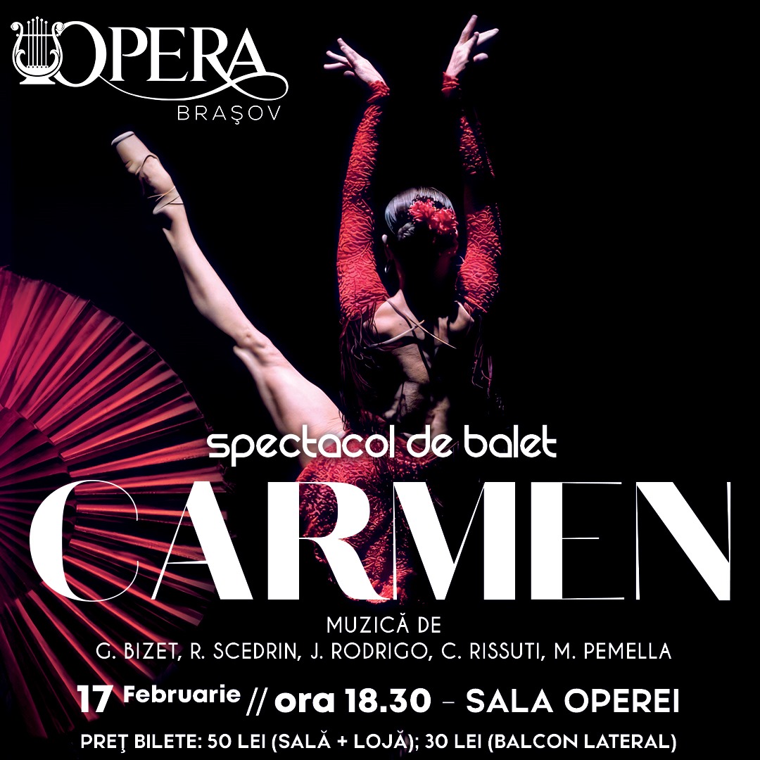 Bilete CARMEN – Spectacol De Balet Pe Muzică De G. Bizet, R. Scedrin, J ...