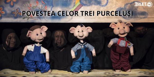 POVESTEA CELOR TREI PURCELUȘI Teatrul Luceafarul - Sala Mică