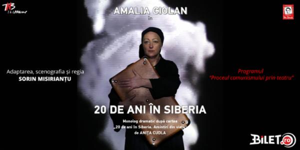 20 de ani în Siberia TNB - Sala Atelier