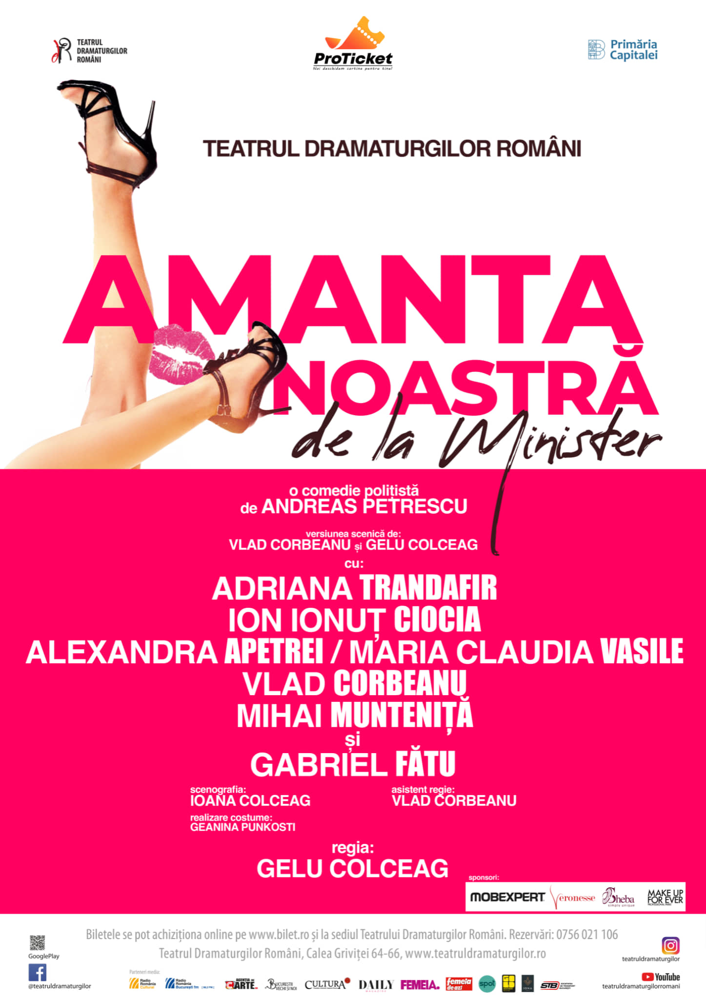 AMANTA NOASTRA DE LA MINISTER | BUCURESTI