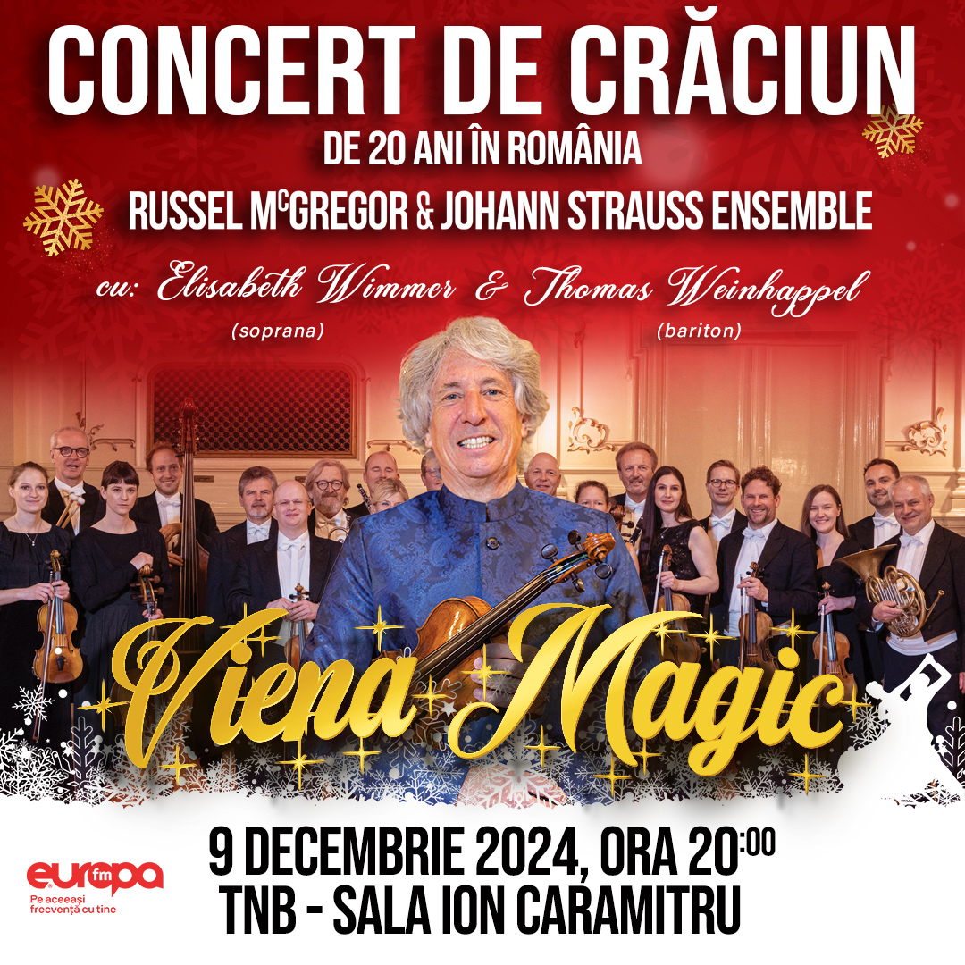 Viena Magic - Concert de Crăciun - de 20 ani în România | BUCUREŞTI