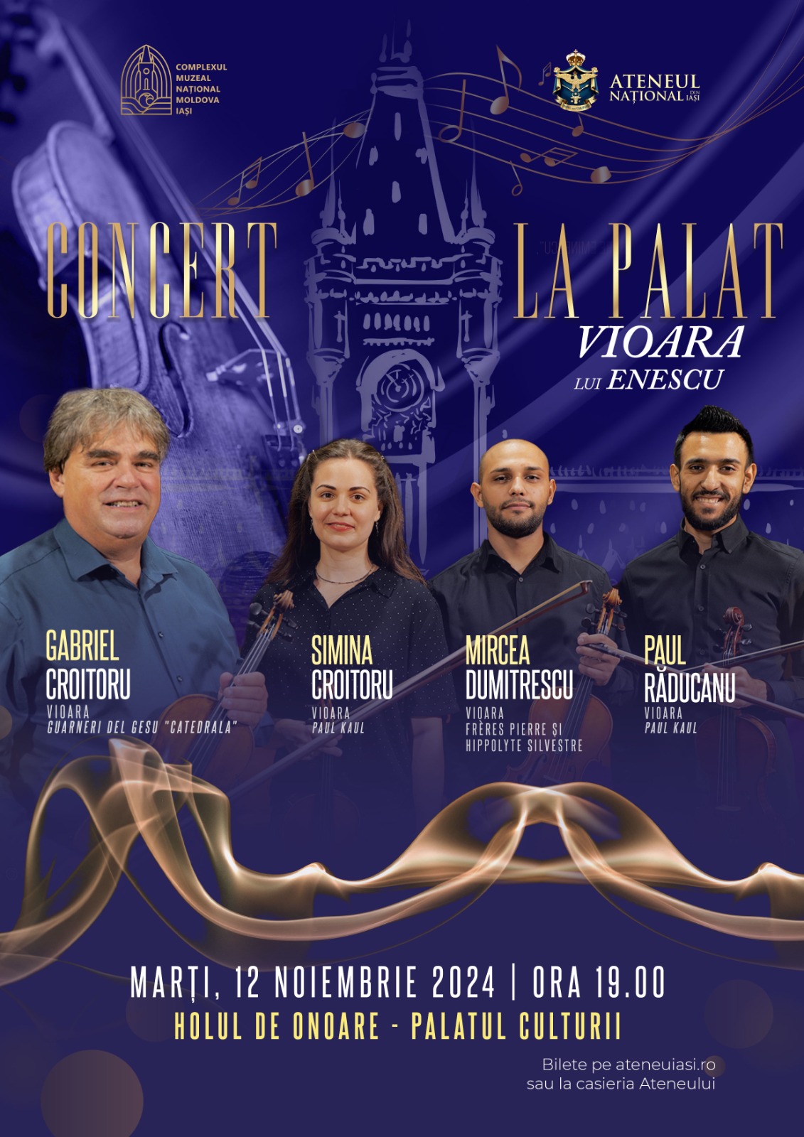 Concert la Palat ׀ Vioara lui Enescu