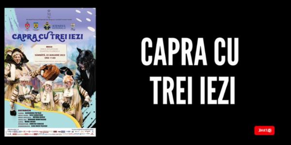 CAPRA CU TREI IEZI | Regia: Erica Moldovan Sala Mare de Spectacole ,,Radu Beligan'' Ateneul din Iași