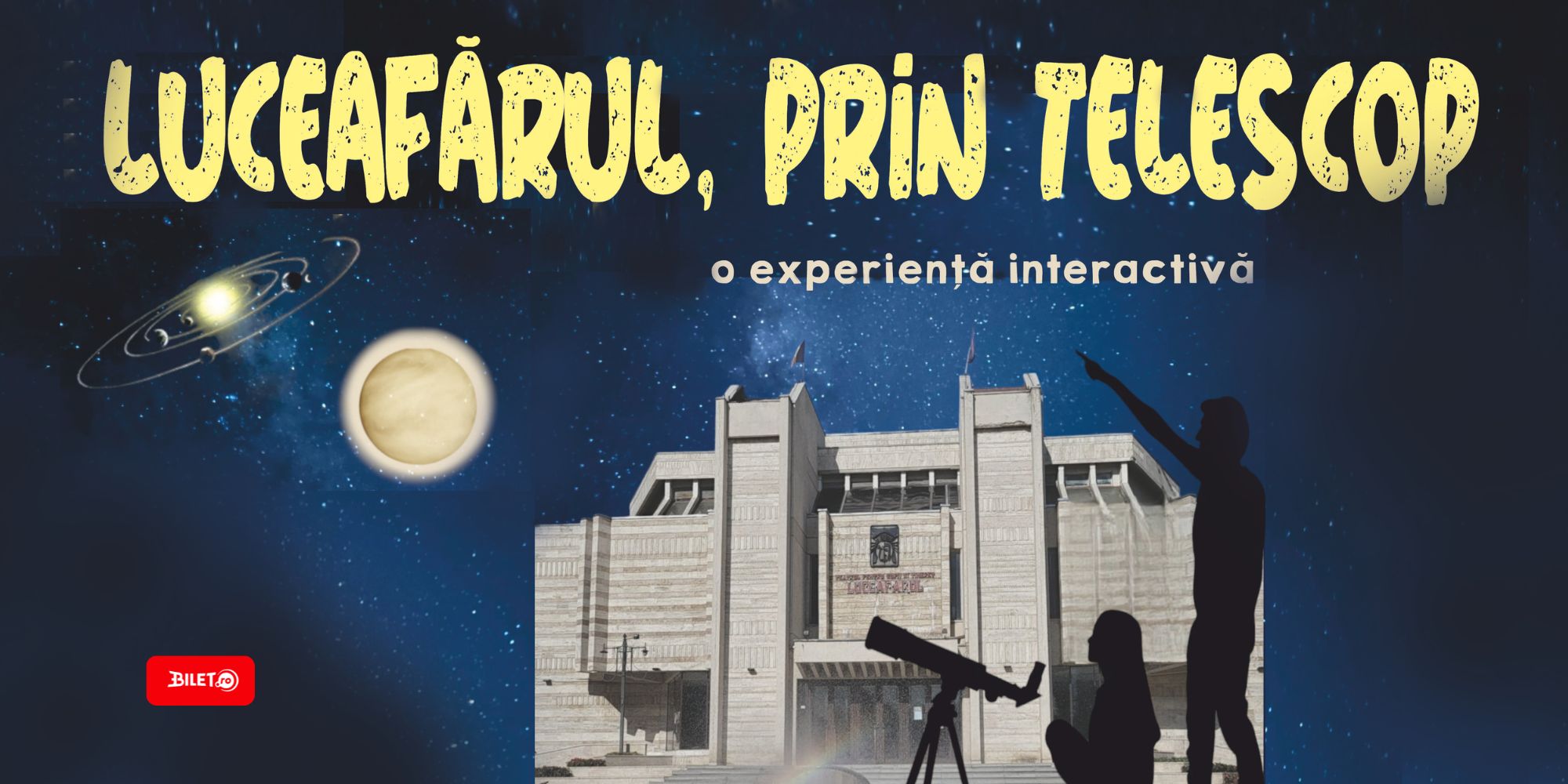 Luceafărul, prin telescop
