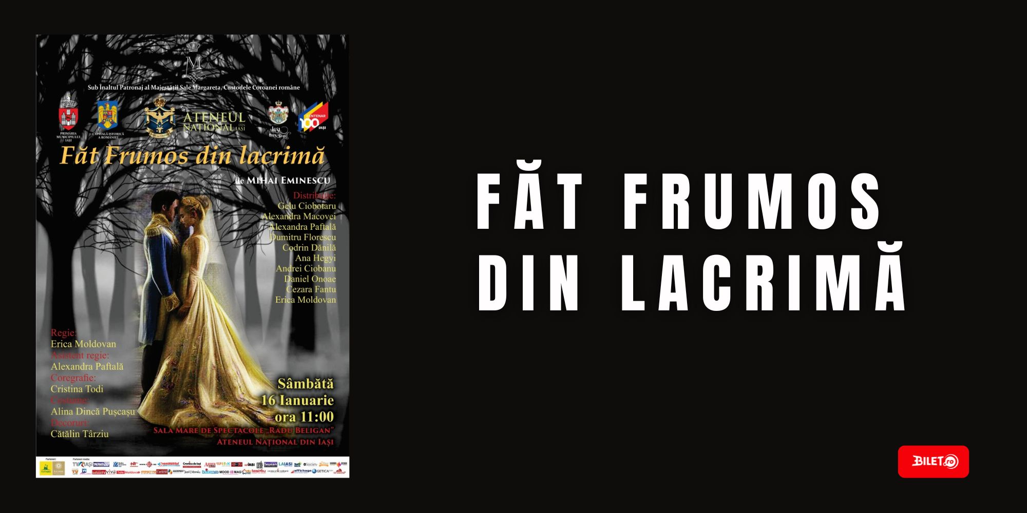 FAT FRUMOS DIN LACRIMA | Regia: Erica Moldovan