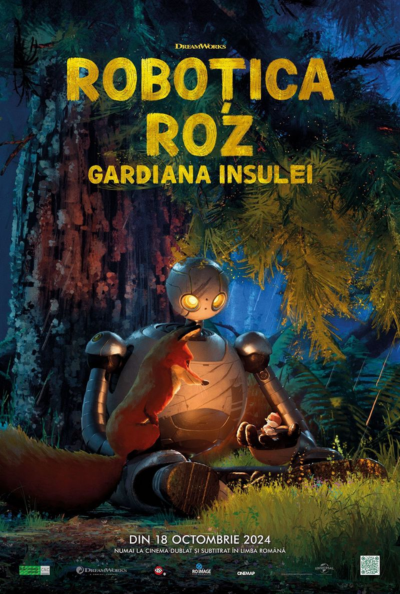 Roboțica roz: Gardiana insulei – The Wild Robot – (regia Chris Sanders) – 3D/Dublat – AG