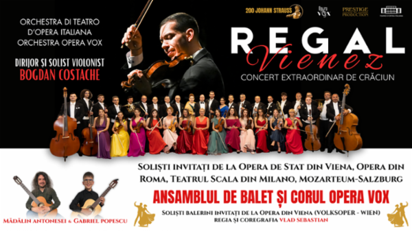 REGAL VIENEZ - CONCERT EXTRAORDINAR DE CRACIUN | BUZAU Sala Consiliului Judetean
