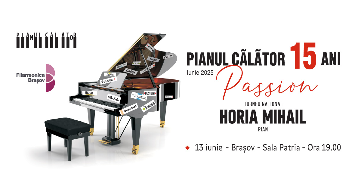 Pianul călător cu Horia Mihail
