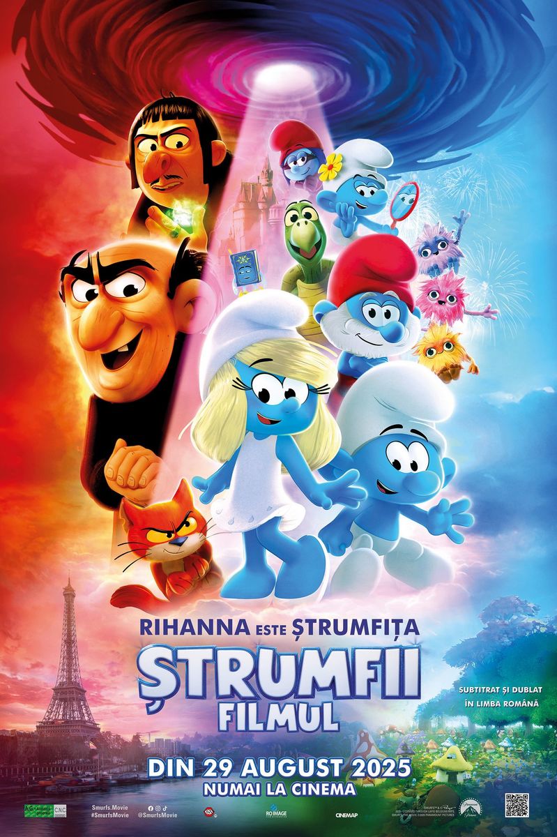 Ștrumfii: Filmul – Smurfs – (regia Chris Miller) – 2D/Dublat – AG
