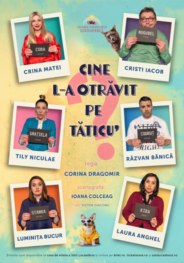 CINE L-A OTRĂVIT PE TĂTICU? Sala Luceafărul