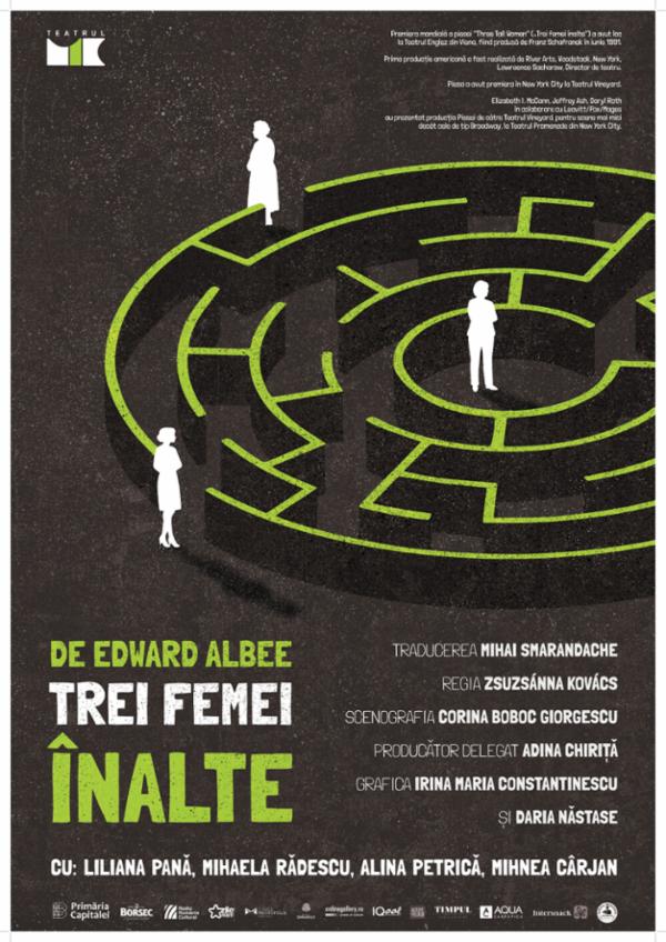 TREI FEMEI ÎNALTE Teatrul Mic - Sala Studio GABROVENI