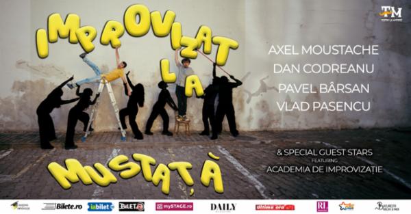 IMPROVIZAT... LA MUSTAȚĂ! Teatrul Amzei