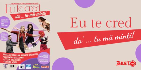 EU TE CRED DA'... TU MA MINTI! TNB - Sala Studio
