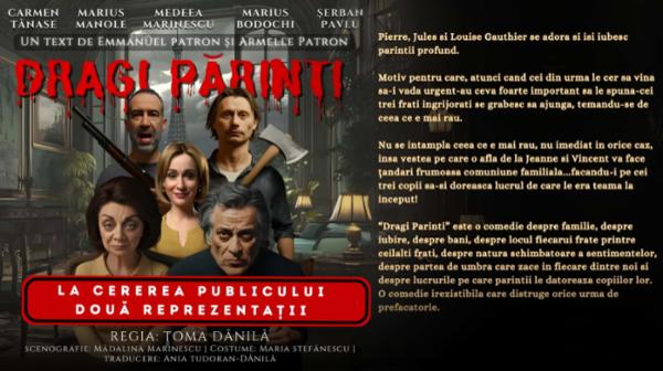 DRAGI PARINTI | BUCURESTI TNB - Sala "Ion Caramitru"