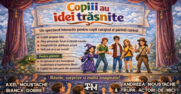 Copiii au idei trăsnite Teatrul Amzei
