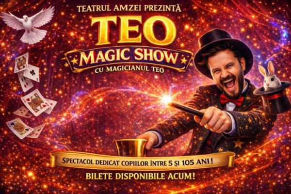 Teo Magic Show Teatrul Amzei