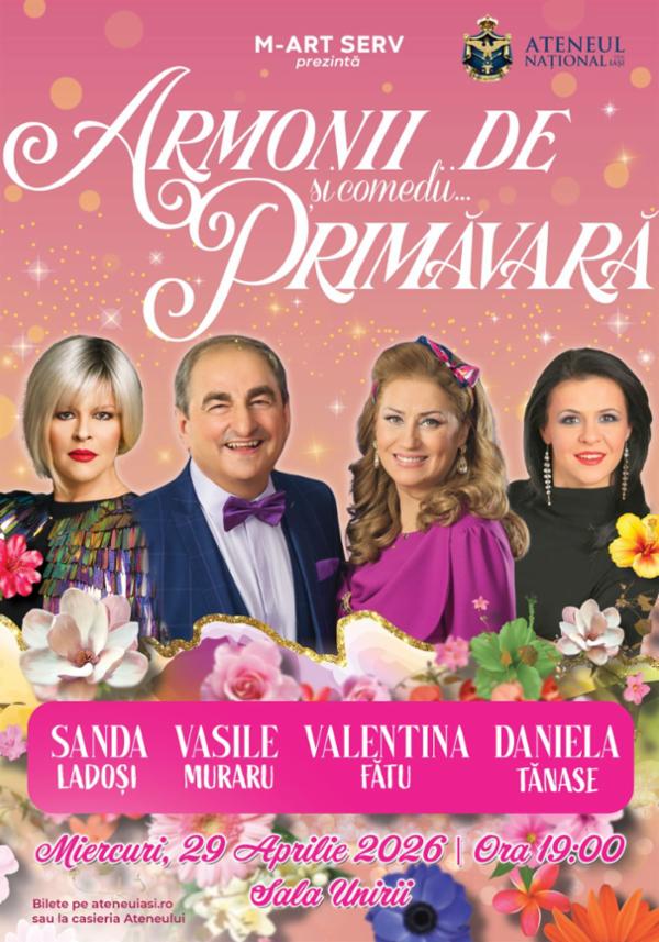 Armonii și comedii... de primăvară Cinema Victoria - Sala Unirii
