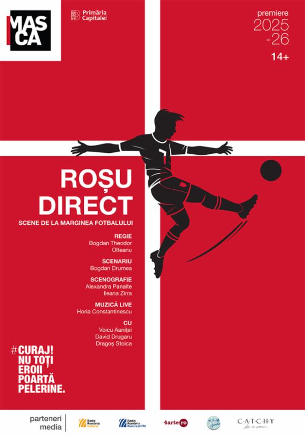 Roșu Direct (scene de la marginea fotbalului) Teatrul Masca - Sala de Cartier