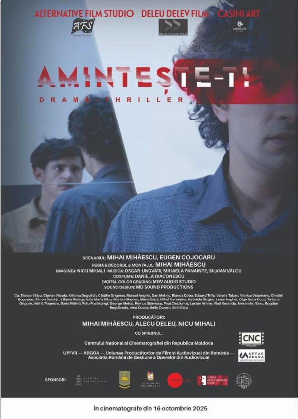 Amintește-ți (regia Mihai Mihăescu) - Proiecție de Gală în prezența echipei - AP 12 Sala Mare de Spectacole ,,Radu Beligan'' Ateneul din Iași