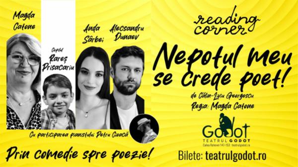 NEPOTUL MEU SE CREDE POET! Sala Godot