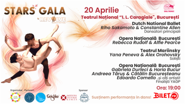 Stars Gala by Revolve Dance TNB - Sala "Ion Caramitru"