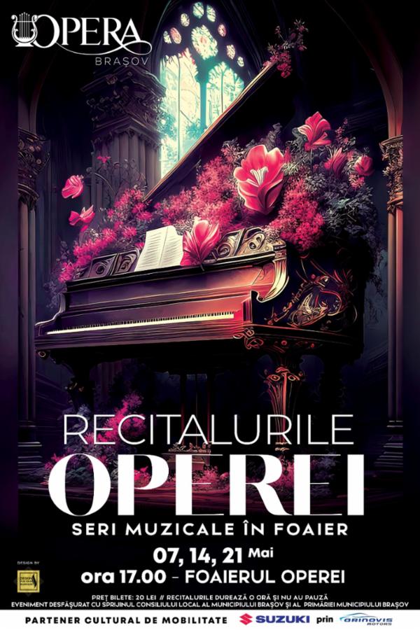 RECITALURILE OPEREI BRAȘOV – Seri muzicale în foaier Opera Brasov - Foaier