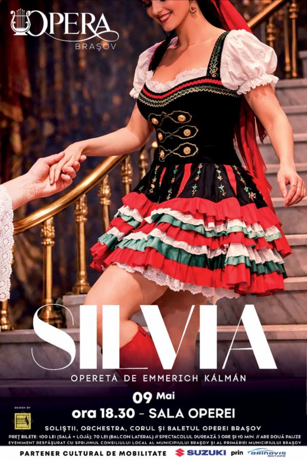 SILVIA | Operetă de Emmerich Kálmán Opera Brasov