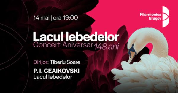 Lacul lebedelor: Concert simfonic cu Tiberiu Soare și Orchestra Filarmonicii Brașov Sala Patria - BRASOV