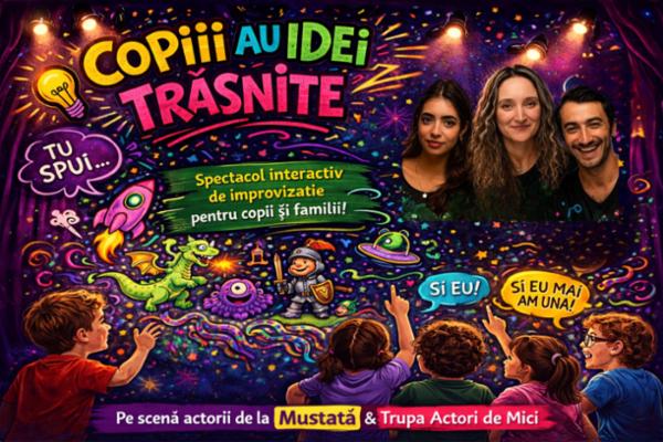 Copiii au idei trăsnite Teatrul Amzei