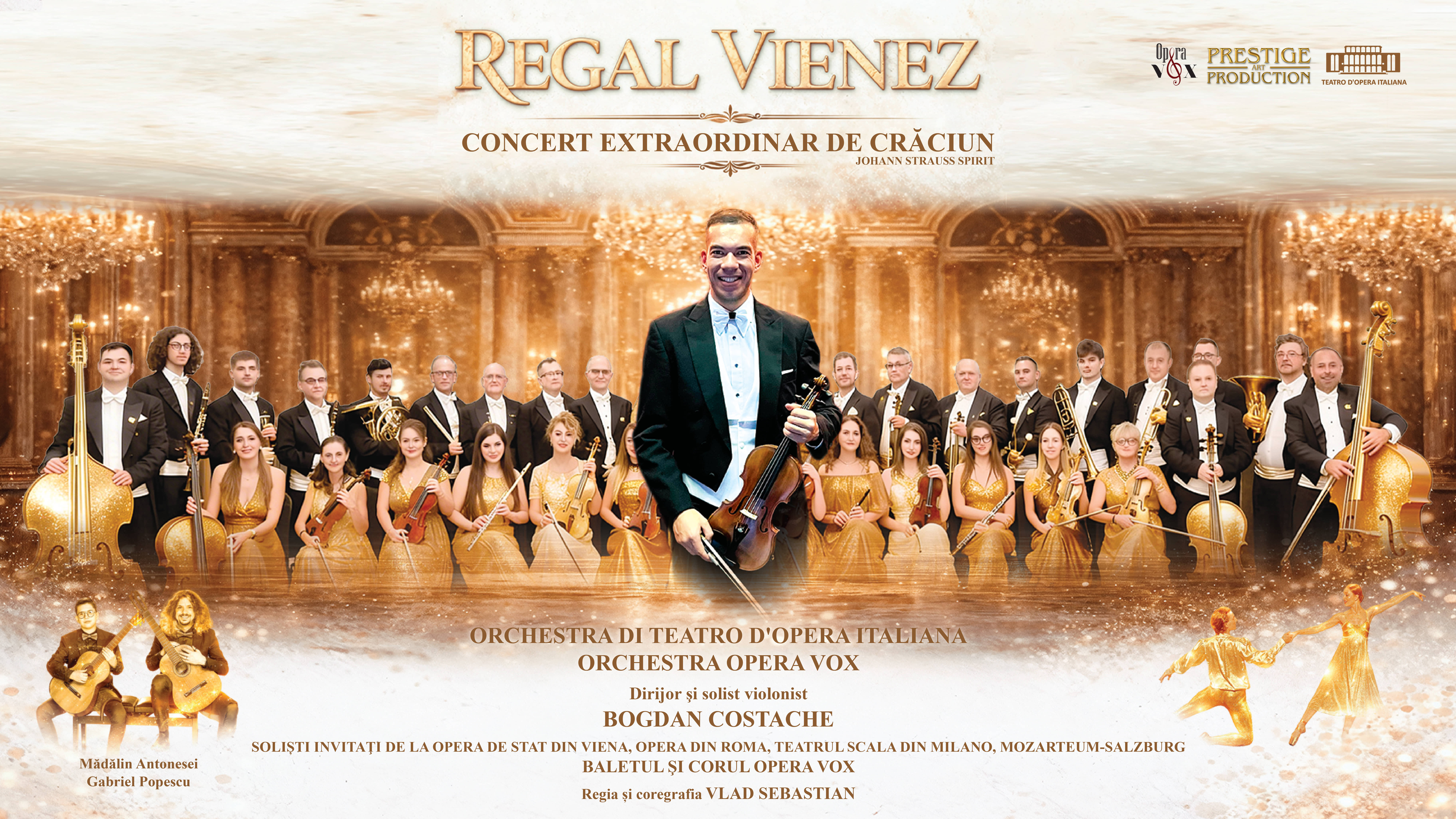 Bilete REGAL VIENEZ - CONCERT EXTRAORDINAR DE CRACIUN | TARGU