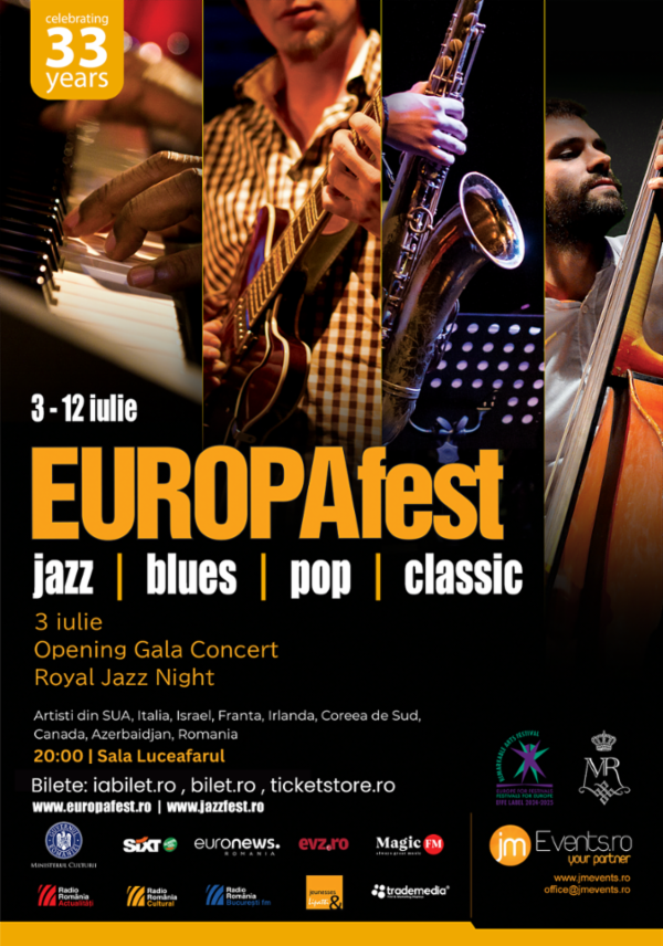 EUROPAfest 33: Opening Gala Concert Sala Luceafărul
