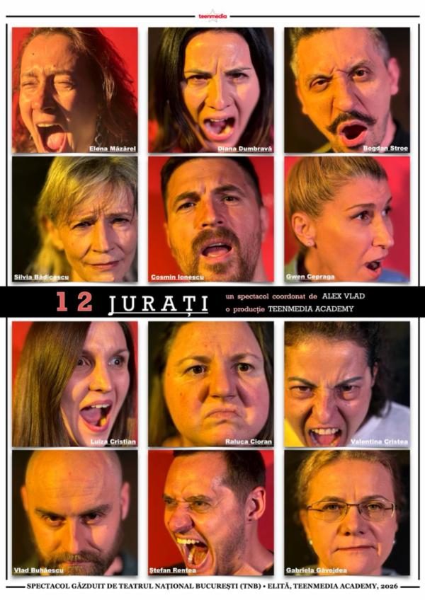 12 jurați TNB - Sala Atelier