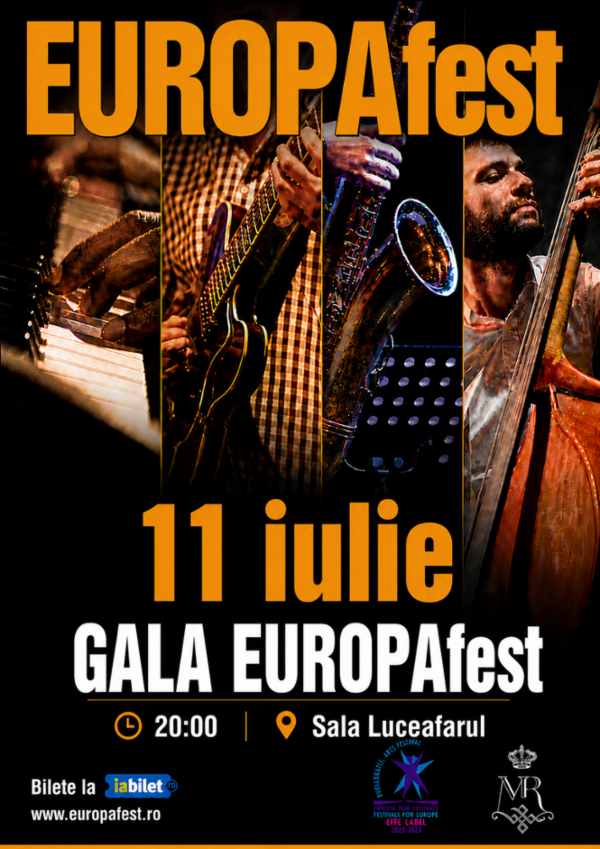 EUROPAfest 33: GALA EUROPAfest Sala Luceafărul