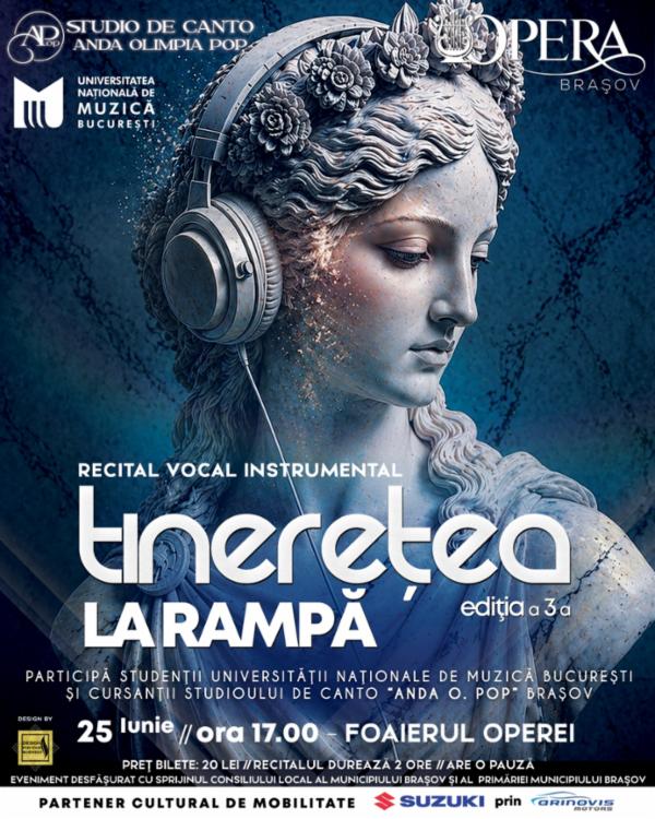 RECITALURILE OPEREI BRAȘOV – Seri muzicale în foaier | TINEREȚEA LA RAMPĂ – Ediția a III-a Opera Brasov - Foaier