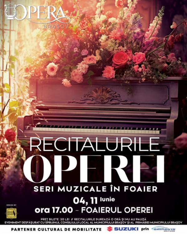 RECITALURILE OPEREI BRAȘOV – Seri muzicale în foaier Opera Brasov - Foaier