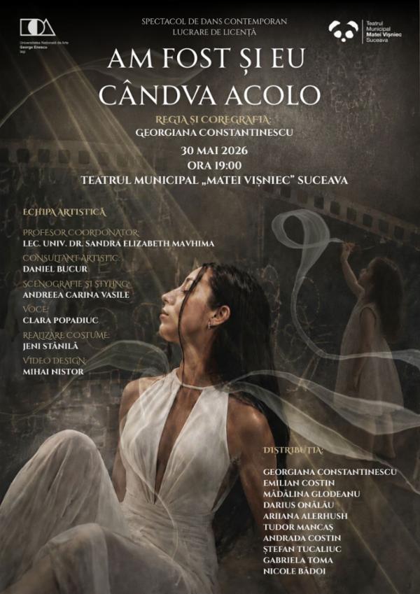 AM FOST ȘI EU CÂNDVA ACOLO Teatrul Municipal "Matei Vișniec"