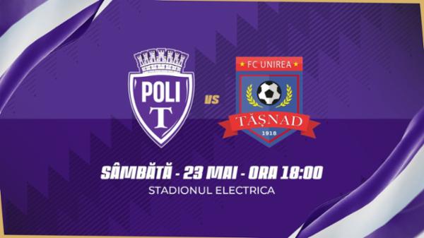 Politehnica Timișoara - Unirea Tășnad Stadionul Electrica