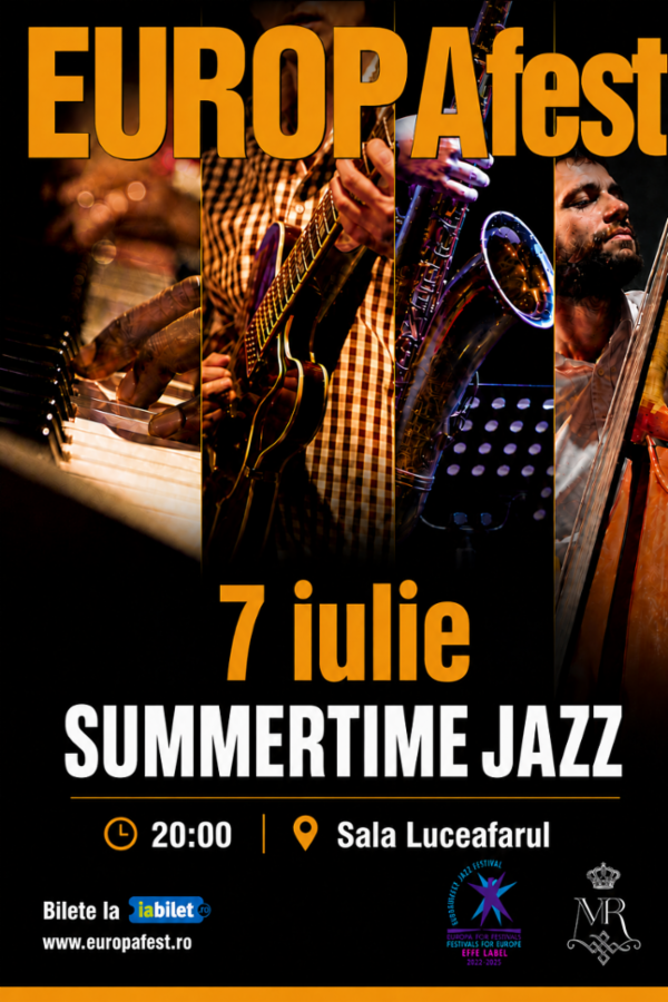EUROPAfest 33: SUMMERTIME JAZZ Sala Luceafărul