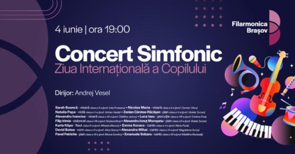 Concert dedicat Zilei Internaționale a Copilului | Dirijor: Andrej Vesel Sala Patria - BRASOV