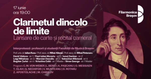 Recital de clarinet și pian Sala Patria - Sala Muzicii de Camera