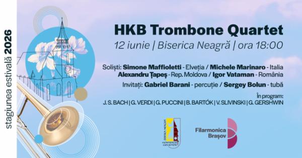 Recital HKB Trombone Quartet în Biserica Neagră Biserica Neagră
