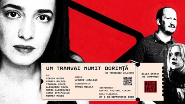 Un tramvai numită dorință - SEAS 2026 Casa de Cultura a Sindicatelor - Constanta