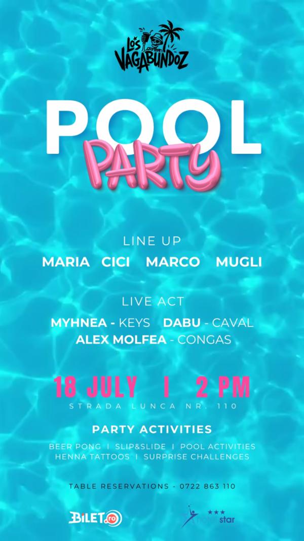 Los Vagabundoz - POOL PARTY Budeasa Star Hotel