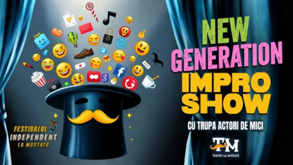 New Generation Impro Show - IMPROVIZAȚIE Teatrul Amzei